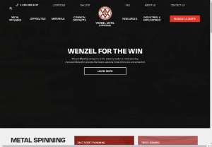 Wenzel Metal Spinning - Wenzel Metal Spinning, Inc. is a privately owned, and owner operated metal spinning manufacturing company which specializes exclusively in metal spinning.