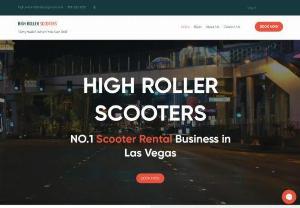 high roller scooters - high roller scooters rents mobility scooters to the public on the las vegas strip