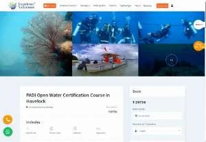 Screenshot of Open water scuba diving course in Andaman and Nicobar Islands