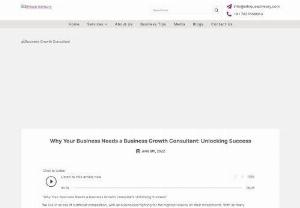 Growth Consultants - Why do you need one? - A business Growth Consultant will work with you to find new opportunities, strategize and implement tactics that will grow your business.