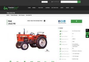 HMT 2522 new price - The FX Hmt 2522 tractor in India 2022 is the most famous and recognized in its field with its quality and tough tractor. The Hmt 2522 FX is a super class tractor with an attractive design and unique structure. Hmt tractor in India 2021 has participated in farmer buying. The Hmt 2522 Price tractor in India 2022 is NA*. The price of the tractor depends more on its outstanding specifications and outstanding features. This makes the tractor one of the most coveted and demanded. The Hmt 2522 FX...