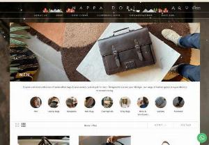 Buy Bags for Men Online - Shop Online from our premium range of Bags for Men Online from Nappa Dori. Our Leather Bags for Men are a perfect combination of fashion & function. Carry your all essentials in styles with our bags for men available online.