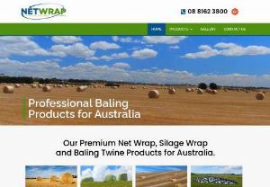 Net Wrap - Net Wrap for round bales - Australia wide delivery. Contact us today to discuss all your Net Wrap needs for all Baling, Silage, Hay or Straw. Perfect for our Australian conditions, and manufactured to very high quality standards, our Net Wrap products perform very well on all makes and models of round baling machine. Get a quote from us today, alternately contact us for any questions, or call our Head Office on 08 8162 3800