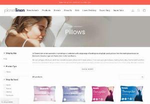 Buy Pillows Online - Buy Pillow Covers Australia - Planet Linen - Buy bed pillows and pillowcases online at Planet Linen! Choose your comfort level and material, including memory foam or latex pillows. Buy your pillows online today!
