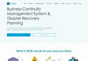 C-BCM - C-BCM is a Business Continuity Management System that allows you to automate your Disaster Recovery Planning to build smart resilience today. Get free access now.