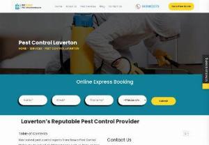 Pest Control Laverton - At Besure Pest Control Laverton, we provide the finest quality pest control Laverton services. We have been offering efficacious and safe pest control services in Laverton and its surrounding areas for more than 25 years. With our excellent services and prompt customer response, we have made a record of delivering 100% results and gained thousands of satisfied customers. Our team of highly skilled pest control Laverton staff provide only the best solutions for all your pest related issues.