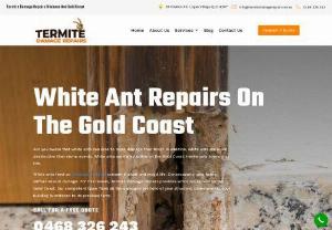 White Ant Repairs Brisbane - We are termite damage repair experts with over 15 years of experience repairing damaged termite structures. We service Brisbane and the Gold Coast areas.