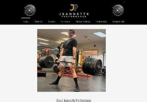 Jeannette Performance - Jeannette Performance provides remote coaching that guides athletes towards achieving their goals. With experience working with athletes from the high school level to collegiate, Adam Jeannette takes the time to scale a program to fit the needs of each individual.
