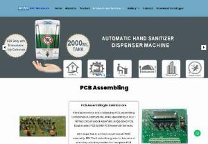 PCB Assembly in Coimbatore, PCB Assembling Companies, PCB Assembly Job Cbe- RBV Electronics - RBV Electronics is one of the leading PCB Assembling Companies in Coimbatore, India, specializing in PCB - Printed Circuit Board Assembly, Single-sided PCB, Double-sided PCB & SMD PCB Assembly Services.