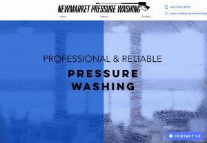 Newmarket Pressure Washing - We provide high quality and affordable pressure washing services in the Newmarket and surrounding areas.