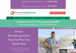 Therapic Physiotherapy Clinic | Mississauga - Premier Physiotherapy Clinic in Mississauga, Ontario. We provide physiotherapy service in our office in Mississauga or in-home service. we serve Mississauga, Oakville, Burlington.