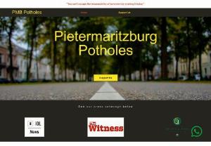 PMB Potholes - PMB Potholes is a non-profit organisation focused on fixing road potholes in Pietermaritzburg. This website exists to gather funding from socially responsible citizens.
