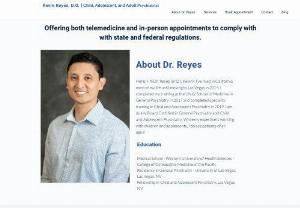 Dr. Kevin Reyes - Board Certified Child, Adolescent, Adult Psychiatrist in Las Vegas