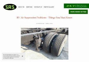 RV Air Suspension Problems - Things You Must Know - If you face problems with the compressor and air dryer of your car which indicate air suspensions issues, then contact an expert RV repair company immediately.