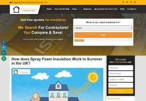 How does Spray Foam Insulation work in summer in the UK? - Do you know how to spray foam insulation word in the summer season, The UK has a bitter taste for rainfalls, which is reasonable considering the fact that it showers approximately 133 days every year. However, there are still plenty of days without rain when the weather might change dramatically. The summertime in the United Kingdom can be pretty hot, and there would be no relief in these months.