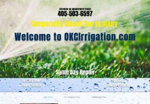 Richard Bryant - OKC Irrigation  - A full service sprinkler repair company. Servicing pre-existing inground sprinkler systems and custom system installs. Located in Mustang, OK serving the Oklahoma City Metro! Same day service repairs
