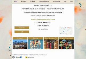 GIRAN Marie-gaelle - Marie-Gaelle Giran Psychologist and Psychotherapist in Aubagne. For adults, adolescents, children, couple therapy, school difficulties, eating disorders, depression.