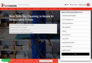 Sofa Dry Cleaning In Noida At Possible Prices - Keyvendors - Dry cleaning and deodorizing sofas is a task completed by our team of experienced cleaners through the use of modern techniques. We do everything from couch cleaning to leather and fabric protection so you get the best results, sometimes even without a plan. You can trust our professionals to make sure your upholstered furniture looks brand new again.