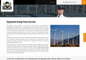 Wind Solar Security in India - We are offering top quality wind solar security for your panels in India. We consider all the safety and security of your solar power generated.