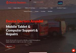 Device Doctors Arundel - Device Doctors - Device Doctors offer top quality, reliability and great service device support and repairs straight to your door in Arundel. We deliver all of our services to your home or workplace in Arundel and get things done fast.