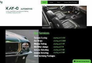 KAY-C Automotive - Providing Mobile Oil Change, Car window Tinting, Transmission flush, Brake flush, Detailing, Inspection Reports