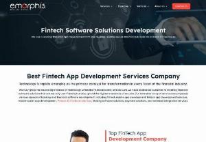 Fintech Application Development - We are a leading fintech app development company in the USA We develop reliable secure financial solutions for all kinds of businesses.