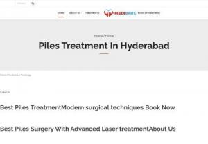 Best Piles Hospital in Hyderabad - Piles treatment in Hyderabad is one of the most common treatments for piles. Piles is a kind of swelling or inflammation of the rectum and anus.