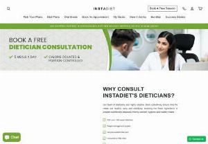 Online Dietitian Consultation - Book online dietician consultation with InstaDiet's Expert Diet & Nutrition Consultant for weight loss. If you're looking for clarity, and inspiration for your diet plan, and health goals, then a certified dietitian can help you in 1 on 1 dietitian consultation to suggest a diet plan that can fix your body. Book free nutrition consultant today.