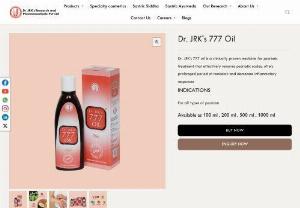 777 oil best oil for psoriasis to manage | Dr.JRK's 777 oil - 777 oil for psoriasis is a clinically proven medicine for psoriasis treatment, its uses and benefits are decreases inflammation, itching and scales