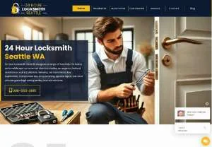 Screenshot of 24 Hour Locksmith Seattle
