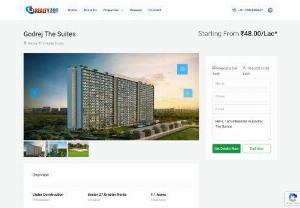 Godrej Golf Links The Suites Price, Floor Plan - Investing in Godrej The Suites residential property in sector 27, Greater Noida has been in demand for the past some few years. Greater Noida has witnessed improvement in civic infrastructure, roads, connectivity from the nearby region, and plenty of more. Godrej The Suites is luxurious residential property and 2/3 BHK flats are available. Get more details like floor plan, price list, brochure, reviews and property status. To know more book a free site visit.