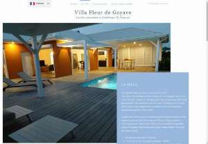 Fleur de Goyave - New luxury villa, style with open view, without and very well ventilated, 5 minutes from the city center and the beaches, an Golf course, an aerodrome to visit St