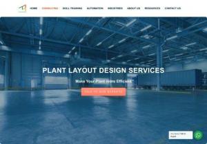 Factory Plant Layout Services - We help industries in 3D Walkthrough to help visualize how the factory would look like. Get your plant well designed plant layout today.