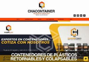 CHACONTAINER collapsible containers - We are a 100% Mexican company, legally constituted in 2021, specialized in providing a wide variety of services: sale, rental, purchase, washing and repair of collapsible containers, since our beginnings in 2010, we designed our infrastructure thinking of demanding companies who depend on our work and who need our products.