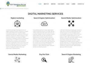 V2 IT Solutions | Digital Marketing Company In Telangana - V2 IT Solutions is a digital marketing company in Telangana. We offer services like SEO, SMM, SMO, PAY PER CLICK Ads, Content marketing, etc.