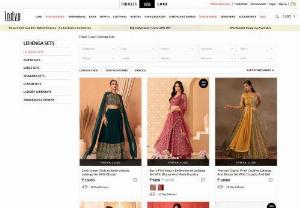 Indian Luxury Lehenga Choli Designs - Explore wide range of stylish and trendy outfits for women. Get surprising deals and discount offers on lehenga fashion gallery at Indya.