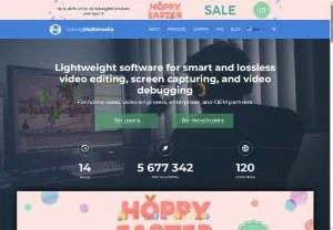 Screenshot of Solveig Multimedia Video Editing Software