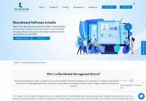 HR Recruitment Software in India | Integrum Technologies - Looking for HR Recruitment Software in India? Integrum Technologies provides the best cloud recruitment management software which helps HR in seamless online recruitment and staffing process and finds the right candidates. Get in touch!