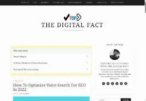 Screenshot of Optimizing Voice Search for SEO