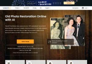 VanceAI Photo Restorer | AI Old Photo Restoration Online Solution - VanceAI Photo Restorer helps restore old photos with AI old photo restoration algorithms to fix damaged and scratched old photos while enhancing details.