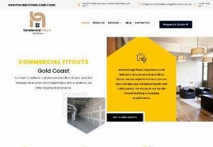 Commercial Fitouts Gold Coast - Our team is skilled in commercial and office fit-outs, and they manage the process from beginning to end. In addition, we offer ongoing maintenance.