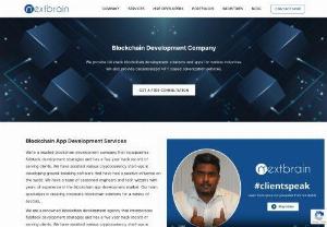 Blockchain Development (Services) Company | Blockchain developers - As technologies have changed, blockchain app development services have emerged as a more secure and a faster way of doing business around the world.