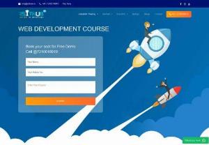Web Development Course - Web development is the process of developing one's website. It ranges from a simple, single page with just text on it to create an entire business' commercial website that allows customers and clients like to shop for products or services in various shapes and forms on a web app (or 