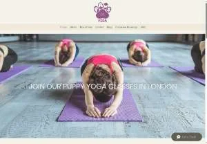 Screenshot of Paws On Yoga