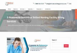3 Reasons to Outsource Skilled Nursing Facility Billing Services - 24/7 Medical Billing Services - Do you feel burdensome or confused with your skilled nursing facility billing services? Call 24/7 Medical Billing Services experts at +1-888-502-0537.
24/7 Medical Billing Services is the leading medical billing services provider offering end-to-end revenue cycle management services to practices across the US. Be it DME or Mental Health, Chiropractic, or Dental practice, our expert medical billing team ensures error-free ICD 10 Coding & denial management services.