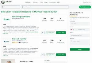 Best Liver Transplant Hospitals in Mumbai- Updated 2022 - Liver transplant surgery, one of the finest medical advancements of this era, gives hope for a healthier life. It is a major procedure that requires great precision with the support of the latest surgical techniques. To make your quest more convenient, here is the list of the best liver transplant hospitals in Mumbai.