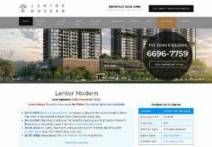 Lentor Modern - New integrated condo at Lentor.