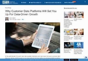 Why Customer Data Platforms Will Set You Up For Data-Driven Growth - According to David, the formal CDP Institute definition of a customer data platform is, 