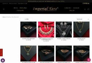 Classic American Diamond Jewellery Set Online | Exclusive Designs of AD Jewellery - Imperial Tara - If you are looking for the perfect designer American Diamond jewellery sets or accessories, look no further than Imperial Tara. We offer an elegant collection of the finest American diamond Jewellery online. At Imperial Tara, Quality Matters! Shop Now.