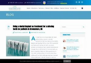 Missing Tooth Dental Implant Treatment Greensboro, NC - Call Dr. Steven Hatcher of Greensboro, NC to learn more about using dental implants as a treatment for missing teeth (336) 383-1482